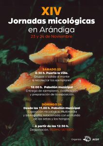 arandiga-Jornadas micologicas 2024 Arándiga - Jornadas micológicas